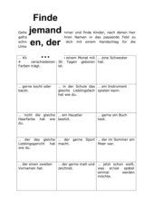 kennenlernen spiel