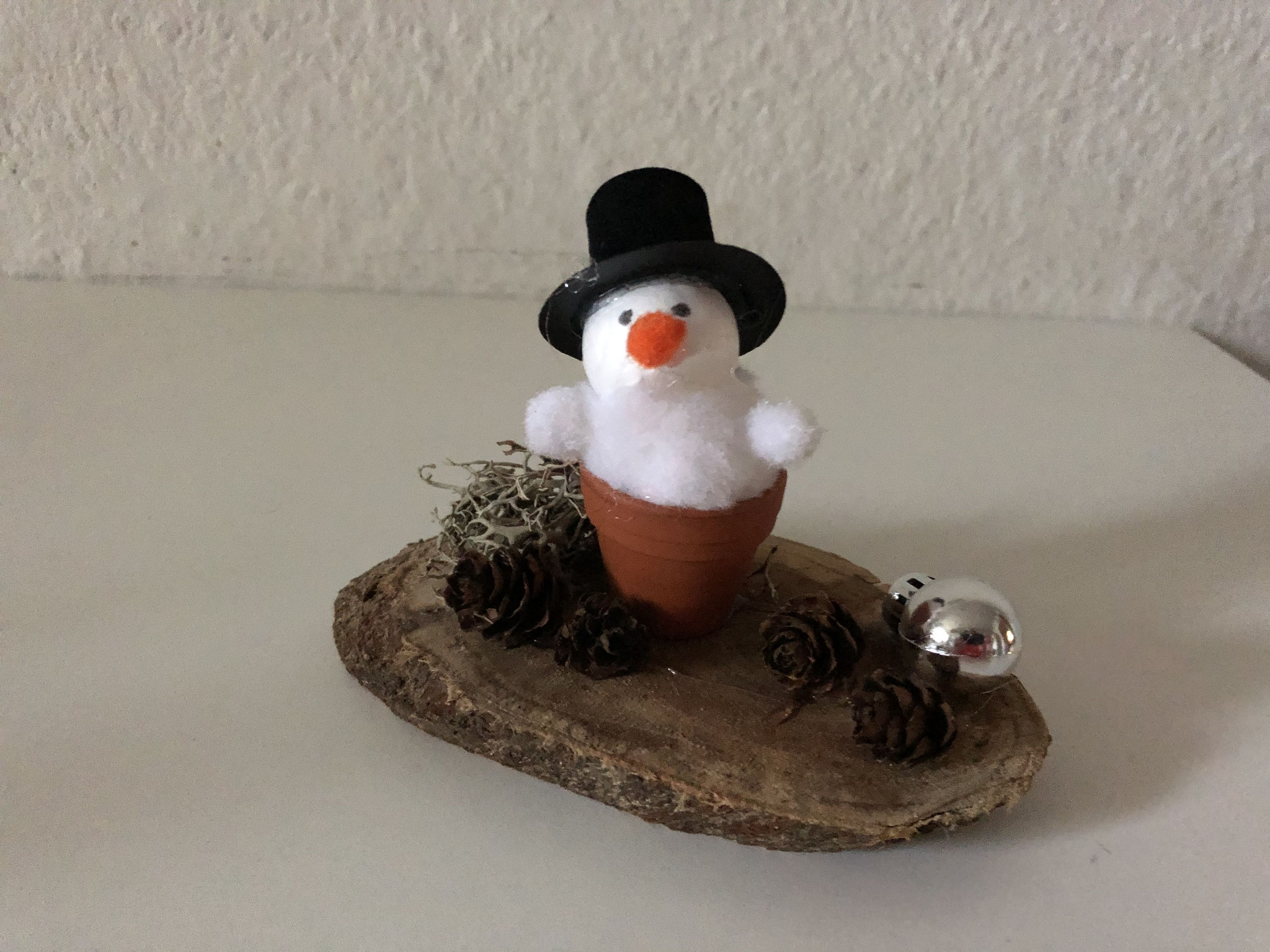 Winterbasteln: Schneemann im Tontopf | Link- und Materialsammlung für ...