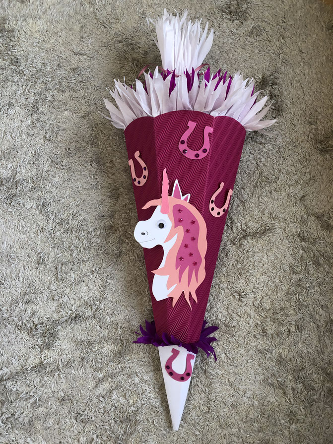 Ideen Einschulung: Schultüte Einhorn | Link- und Materialsammlung für